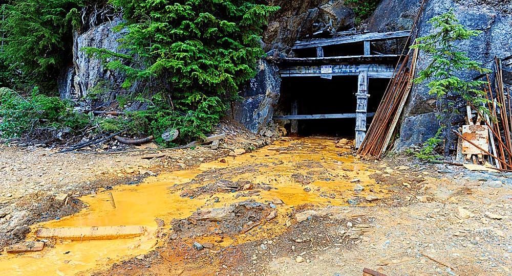 acid mine runoff